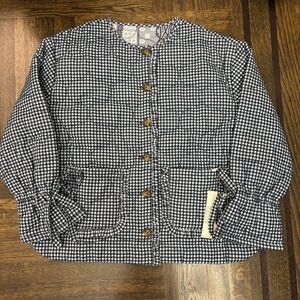 NWT Damson Madder Dalton Quilted Jacket UK 10